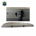 Overland Vehicle Systems HD Bundu 2 - Hard Shell Roof Top Tent 2 Person Grey Body Black Rainfly
