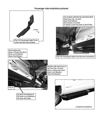 BLACK HORSE red auto part