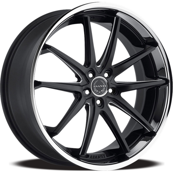 ABL5 20X8.5 5X100 SLVR MACH SS LIP