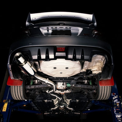 DC Sports polished cat-back exhaust