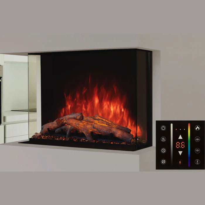 36IN SEDONA PRO MULTI BUILTIN ELEC FIREPLACE (12.5IN DEEP36IN X 26IN VIEWING)