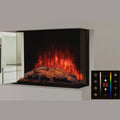 36IN SEDONA PRO MULTI BUILTIN ELEC FIREPLACE (12.5IN DEEP36IN X 26IN VIEWING)