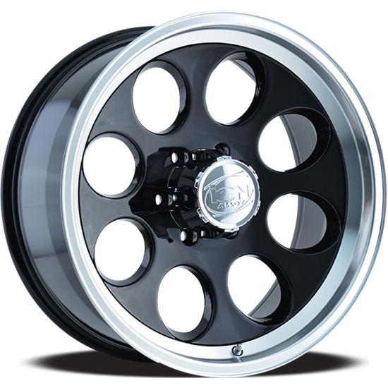 ~(37 lbs. 20X20X10)~ 171 (171) BLACK/MACHINED LIP 18X9 6-139.7 0MM 108MM