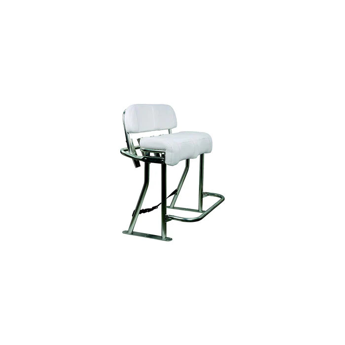 LEANING POST PKG WITH FOOTREST WHIT