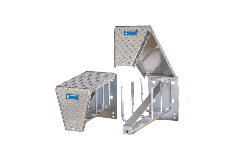 UNDERBODY TOOLBOX 18X233/16X48 DIAMOND PLATE SINGLE DOOR SSERIES