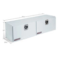 641/4 X 16 X 18IN STEEL SUPERSIDE BOX 10.8 CU FT WHITE FINISH
