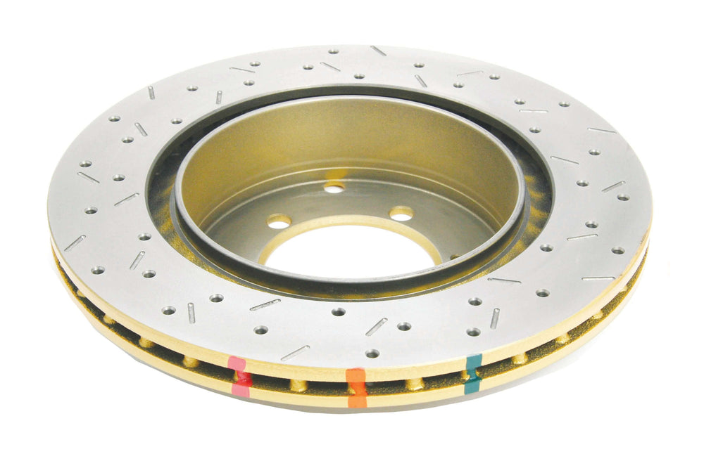 DBA 03-05 Evo 8/9 Rear Drilled & Slotted 4000 Series Rotor