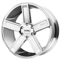 KM702 24X9.5 6X139.70 CHROME (30 MM)