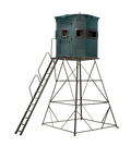 PRO RIFLE BLIND (GREEN) W/ 12 FT. TOWER