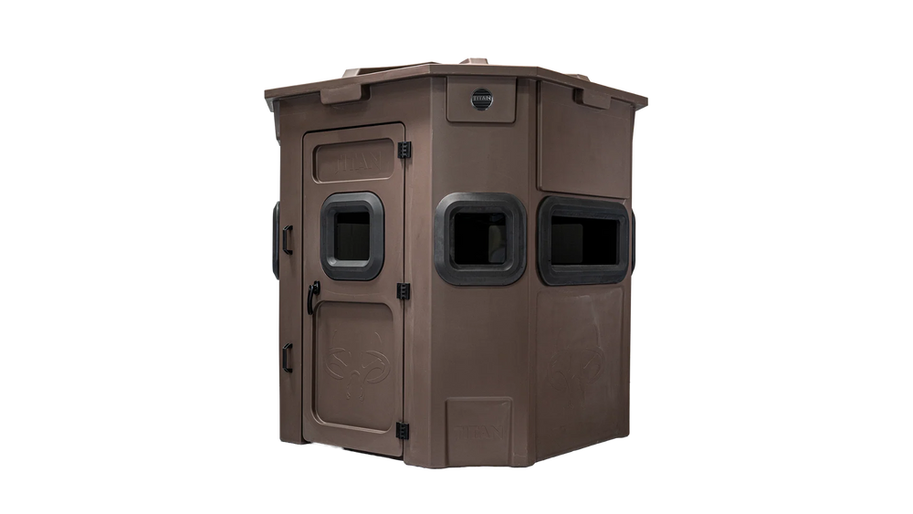 PRO RIFLE BLIND (GREEN) W/ 12 FT. TOWER