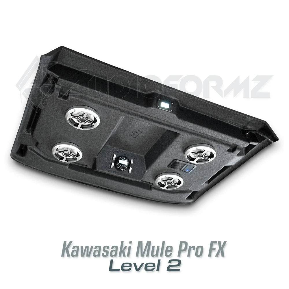 15C KAWASAKI MULE PROFX STEREO TOPS (2DOOR) LEVEL 2
