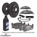 EBC Racing 92-00 BMW M3 E36 3.0L Anodized Apollo-4 Calipers 355mm Rotors Front Big Brake Kit