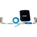 100FT 2MAN ROPE HLL W/ CROSSARM STRAPS BLACK BLUE YELLOW