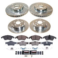 Power Stop 14-16 Mercedes-Benz E250 Front and Rear Z23 Evolution Brake Kit
