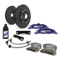 EBC Racing 99-04 Honda S2000 AP1 Blue Apollo-4 Calipers 330mm Rotors Front Big Brake Kit