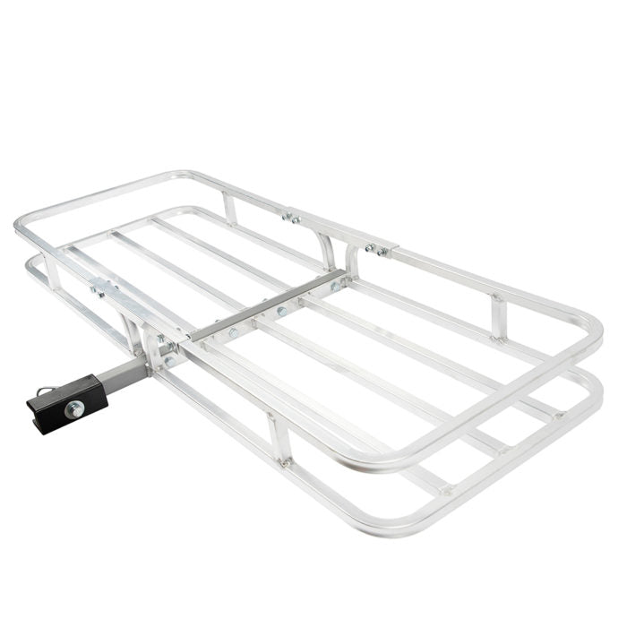 53.5IN X 19.5INX5IN ALUMINUM CARGO CARRIER/FITS 2IN & 1.25IN RECEIVER