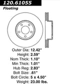 StopTech Drilled Sport Brake Rotor