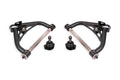 BMR 70-81 Chevrolet Camaro Non-Adj. Upper A-Arms w/ 0.5in Tall Ball Joint (Delrin) -Black Hammertone
