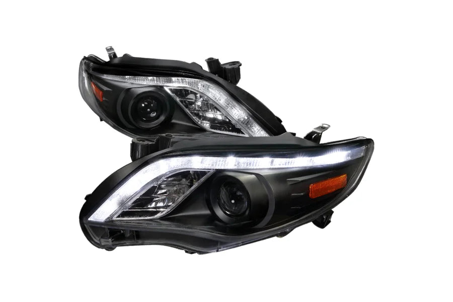 PROJECTOR HEADLIGHT BLACK HOUSING