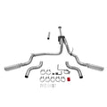 Flowmaster cat-back exhaust detail