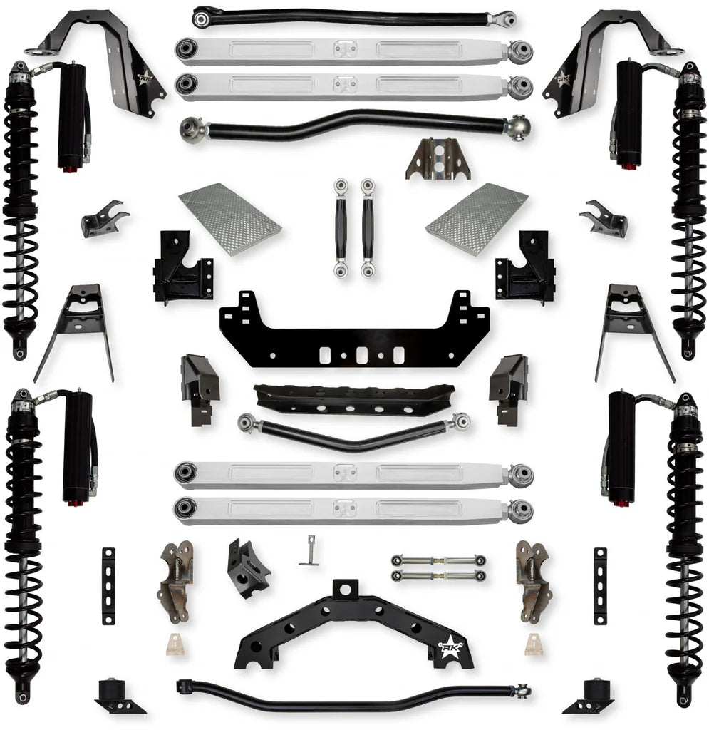 21C WRANGLER JLU 392 4DR 3.5IN TRAIL RUNNER LONG ARM SUSPENSION W/ FAST CD ADJU