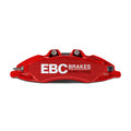 EBC Racing 2019+ Toyota GR Supra Red Apollo-6 Calipers 380mm Rotors Front Big Brake Kit