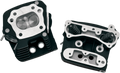 S&S Cycle 84-99 BT Performance Replacement Low Compression 82cc Cylinder Heads - Wrinkle Black