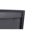 SADDLE BOX ALUMINUM FULL STANDARD GUNMETAL GRAY 11.0 CU FT