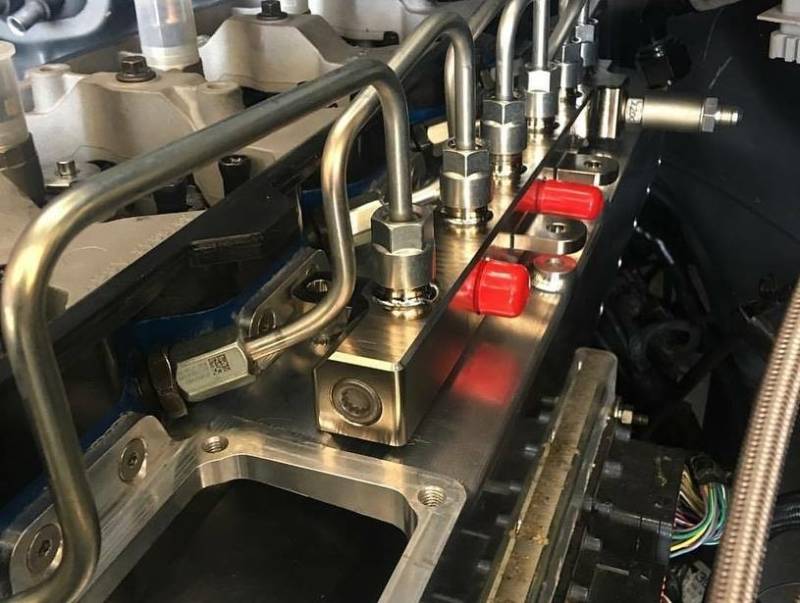 Exergy 07.5-12 Dodge Cummins 6.7L Billet Dual Feed Fuel Rail w/o Sensor & PRV