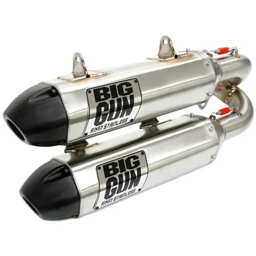 Big Gun 14-19 Polaris SCRAMBLER XP 1000 EXO Stainless Dual Full Syst Exhaust