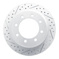 DFC 08-25 Ford E-350 Super Duty Rear Left Drilled & Slotted Geoperformance Rotor