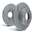 EBC 17-22 Honda Civic Type-R (FK8) GD Sport Slotted and Dimpled Rear Rotors