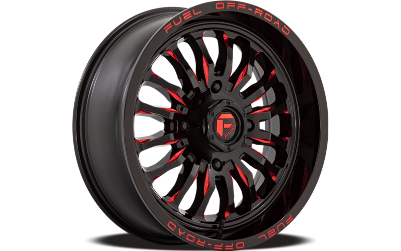 D822 18X7 4X156 GBLK MILLRED 13MM