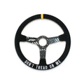 PRP Deep Dish Suede Steering Wheel - Dont Tread on Me
