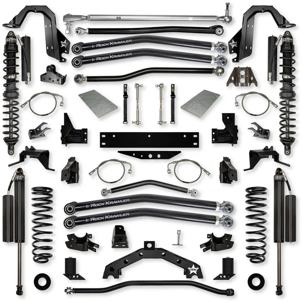 0718 WRANGLER JK 2DR 4.5IN X FACTOR X2 COIL OVER LONG SYS W/ FAST CD ADJUSTERS
