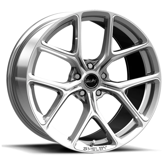 CARROLL SHELBY WHEELS CS3 YSPOKE 20x11 5x114.3/5x4.5 +50MM OS CHROME POWDER