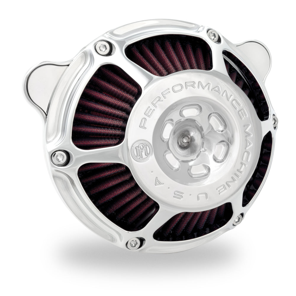 Performance Machine 23-Up CVO, 2024 Touring Max HP Air Cleaner - Chrome