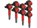 MSD Ignition Coil Blaster Ford 5.0L Coyote Red 8-Pack 2011-2016 Ford 5.0L Coyote V8 MSD Ignition