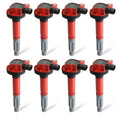 MSD Ignition Coil Blaster Ford 5.0L Coyote Red 8-Pack 2011-2016 Ford 5.0L Coyote V8 MSD Ignition