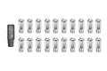 Wheel Mate 14x1.50 Monster Open End Silver Lug Nut - Set of 20