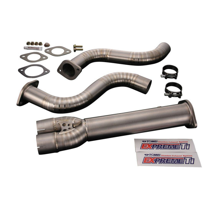 FULL TITANIUM Y SHAPE MID PIPE KIT EXPREME Ti 350Z 370Z G35