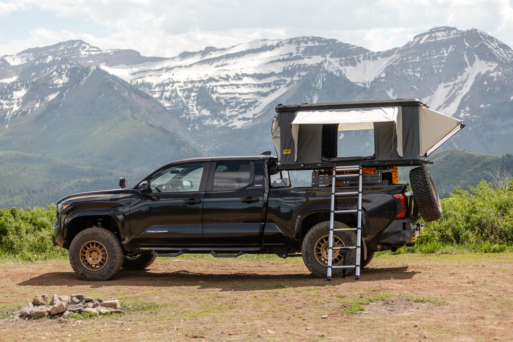 ALUMINUM SIDE OPENING ROOF TOP TENT
