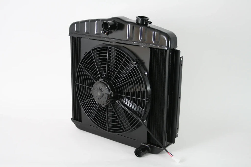 Radiator 55-57 Chevy Auto Trans Black