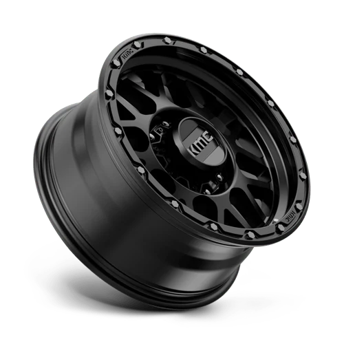 KMC Wheels black auto part