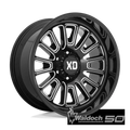 XD864 22X10 5X5.0 G-BLK MILL -18MM