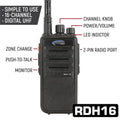 Rugged Radios Single Seat Kit with UHF Digital Radio & Helmet Kit