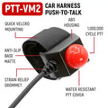 Rugged Radios Single Seat Kit with UHF Digital Radio & Helmet Kit
