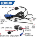 Rugged Radios Single Seat Kit with UHF Digital Radio & Helmet Kit
