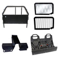 1921 DURANGO LIGHT READY STEEL TEXTURED BLACK PUSH BUMPER+2LIGHT MASK PLATE (FENIEX FUSION)