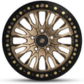 RENEGADE Cast Beadlock Wheel 5 LUG 17x9 5x5 (5x127) -38mm Offset 3.5 Backspace